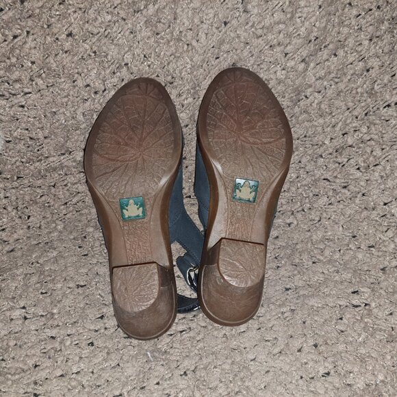 EL NATURALISTA-Espiral-N585-Nubuck Crossed Strap Slingback-Sz 38-Excellent - Picture 8 of 8